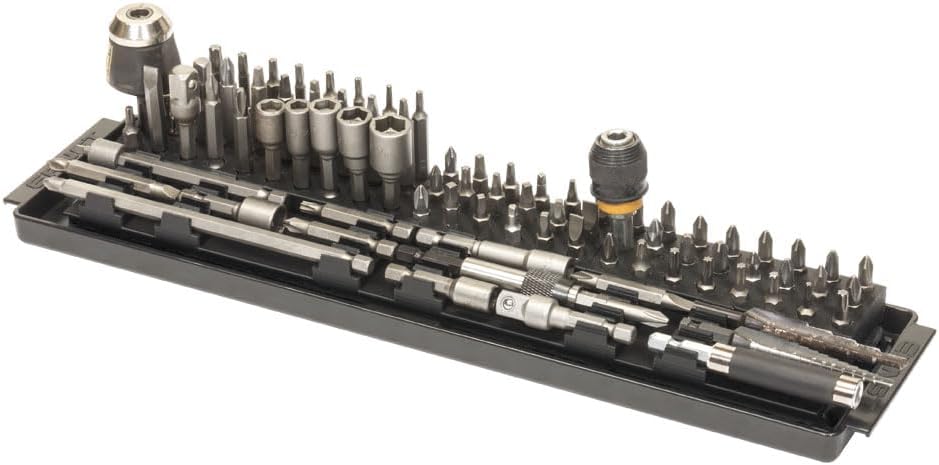  Ernst Fabrication Organiseur De Bits Boss Haute Densité Bits Outil, 90, Noir
