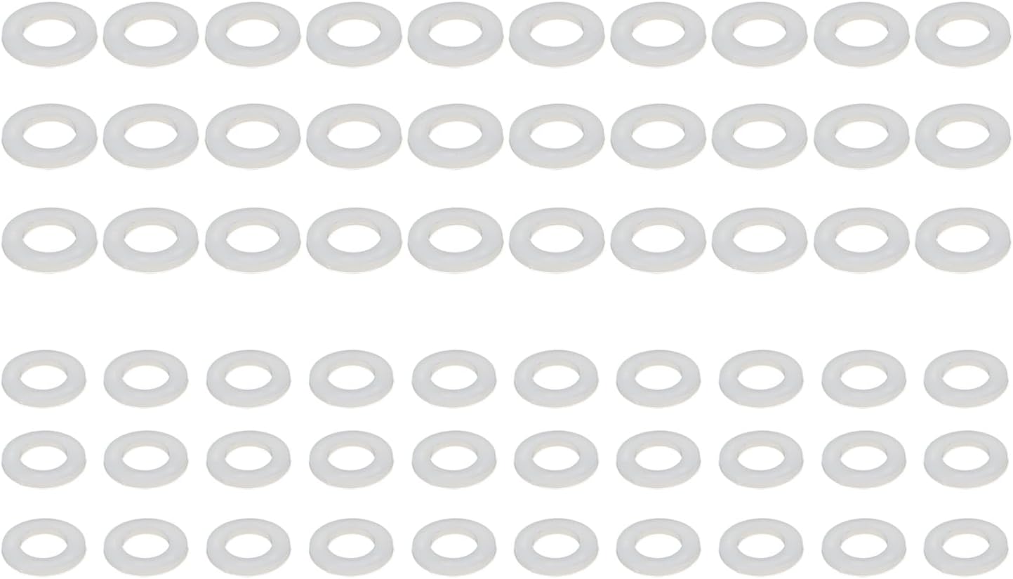  Lot De 60 Cales En Nylon Blanc Pour Charnière De Porte - Pour Ingénieurs Et Amateurs