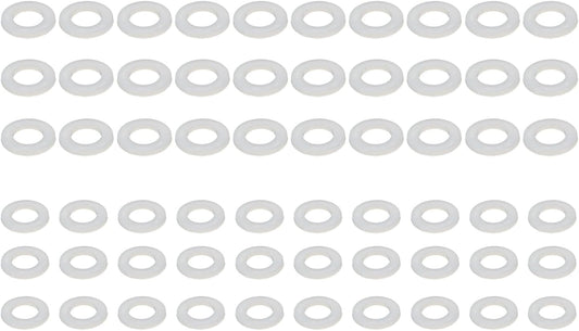  Lot De 60 Cales En Nylon Blanc Pour Charnière De Porte - Pour Ingénieurs Et Amateurs