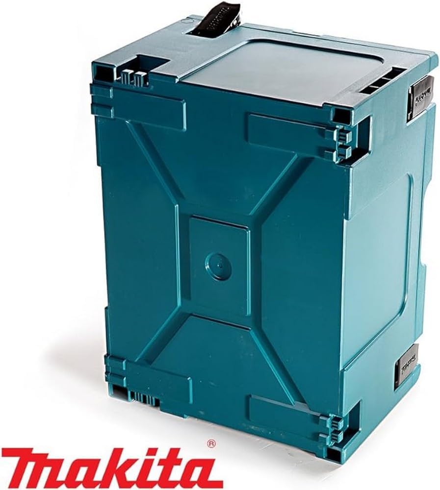  Affleureuse Plaque De Plâtre 18 V Li-Ion Ø 6,35 Mm (Machine Seule) - MAKITA DCO180Z & Coffret Empilable Robuste Makpac Taille 3 - MAKITA 821551-8