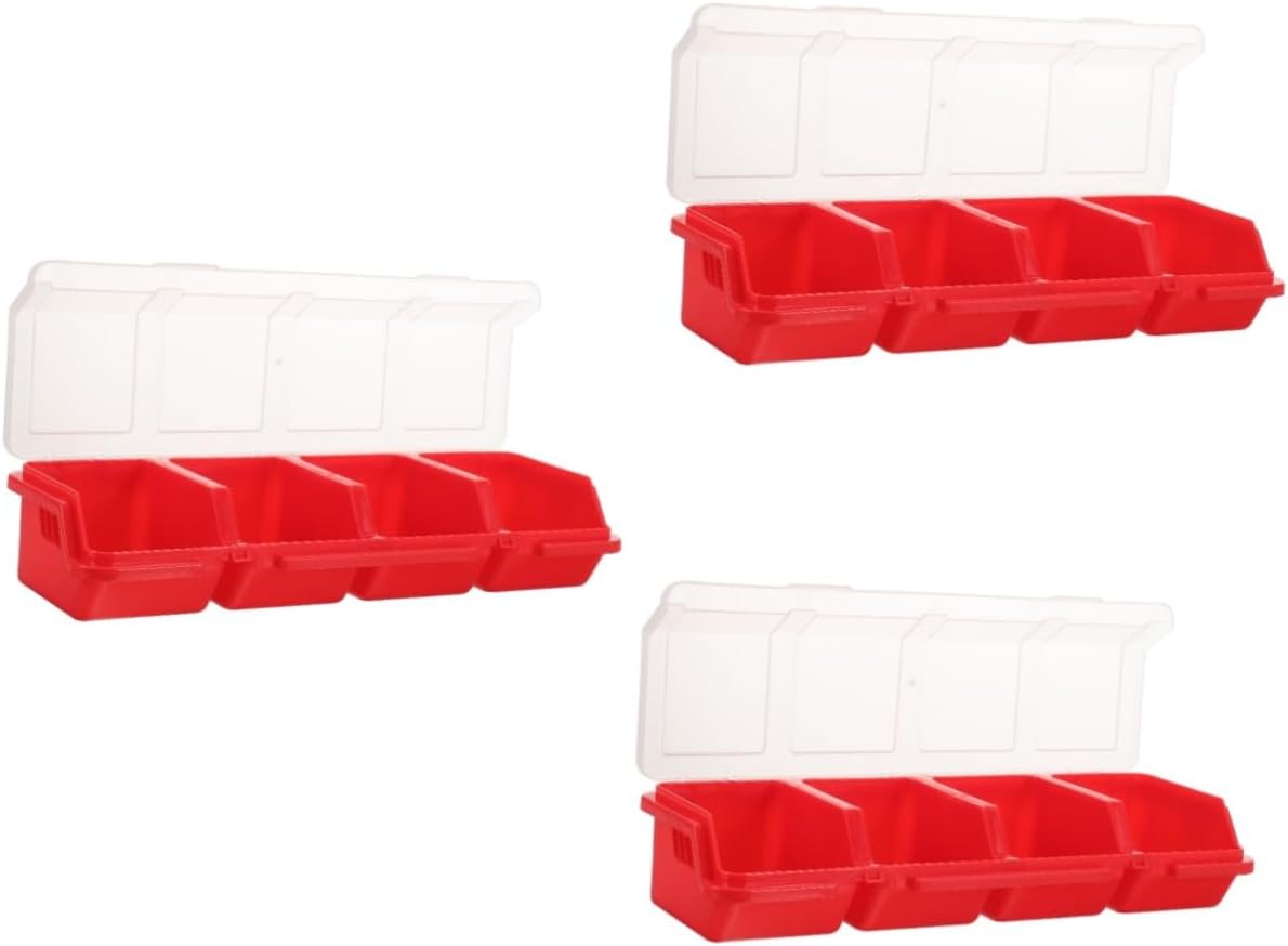  Jojofuny Boîte De Rangement Plastique Pour Outils Organisateur De Compartiments Pour Vis Écrous Et Accessoires Électroniques Pour Bricolage Et Compact Et