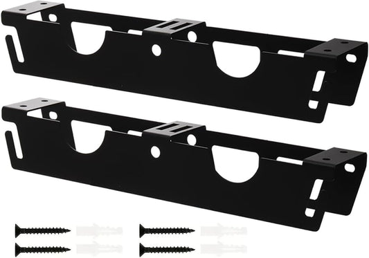 GENERIC Meuleuse D'angle, étagère De Rangement Pour Outils, 40 X 6 X 7 Cm, Organiseur Mural, Crochet à Outils Filaire, Support à 2 Fentes En Acier Robuste Avec Enroulement De Cordon Pour La Maison, Atelier
