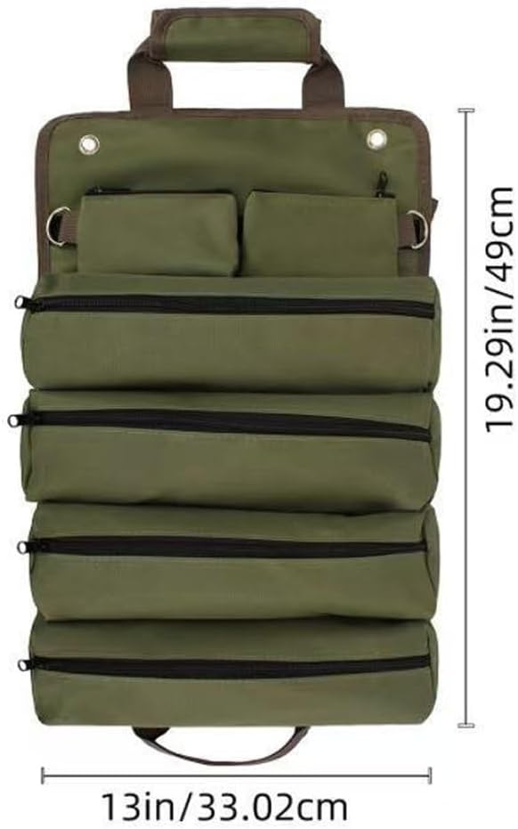  À Outils Enroulable, Robuste, Étanche Portable, Idéal Pour Ranger Vos Outils. Cadeau Parfait Pour Un, Mécanicien Ou Soudeur, Idéal Pour Un Anniversaire.