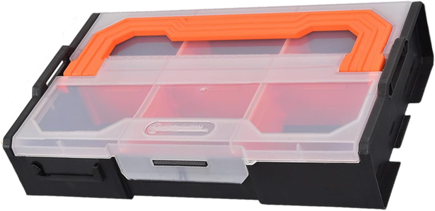  Boîte De Rangement Portable Multi-grilles Pour Outils Fabriquée à Partir De Polypropylène Renforcé Et Fond Antidérapant En Polypropylène