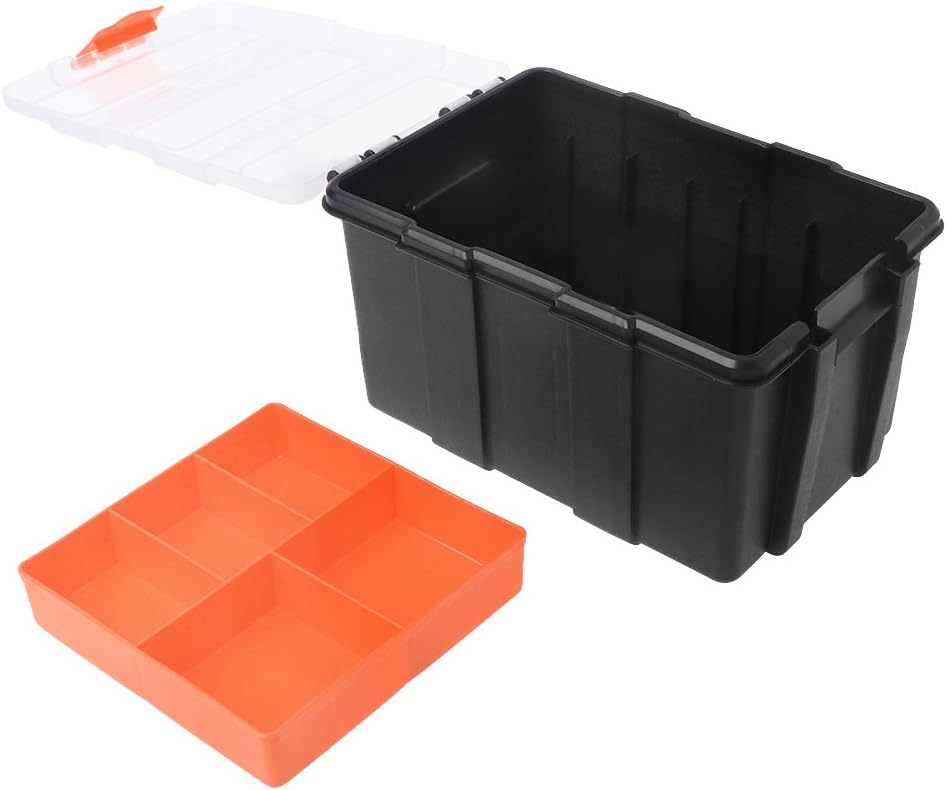  Boîte De Rangement Transparente Multifonctionnelle Pour Outils De Rangement