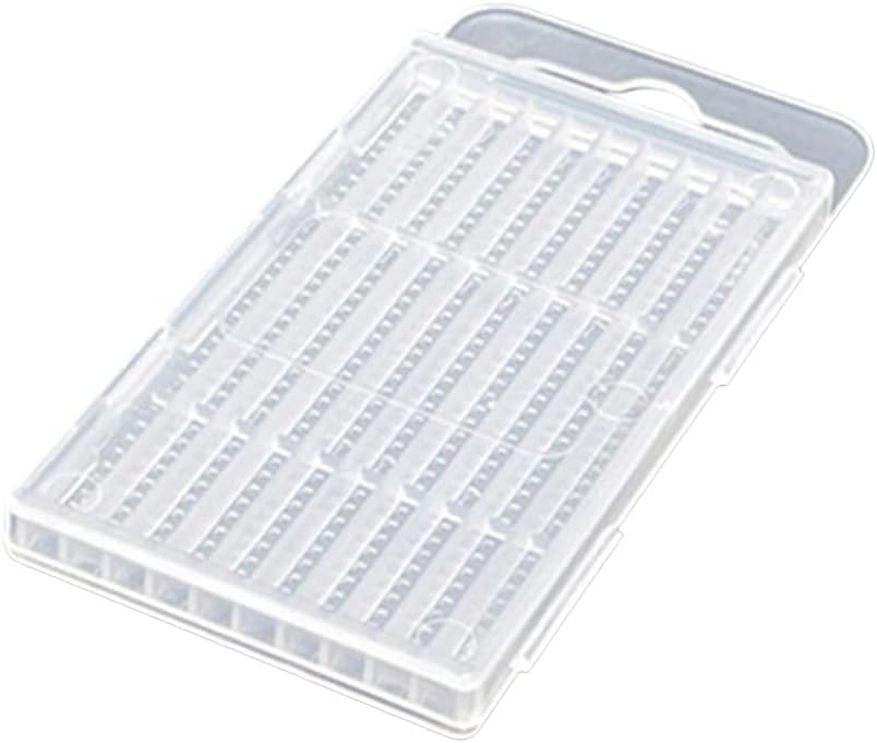  Boîte à Outils Transparente Robuste Avec Fermeture Sûre Et Crochet De Suspension Pour Accessoires, Cloisons Internes Et Crochets De Transport Pour Une Utilisation En Atelier