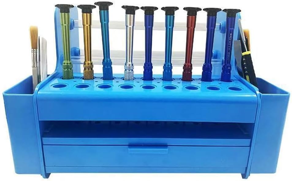  Boîte De Rangement Multicouche Pour Outils D'entretien De Téléphone Avec Fond Antidérapant