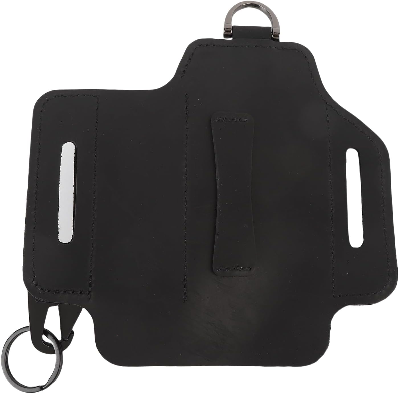  Alomejor Sac à Outils De Ceinture En Cuir, Portable, Multifonctionnel, Pour Projets De Réparation D'aventures En Plein Air, Avec Espace Sûr Pour Outils, Lampes De Poche électriques, (noir)