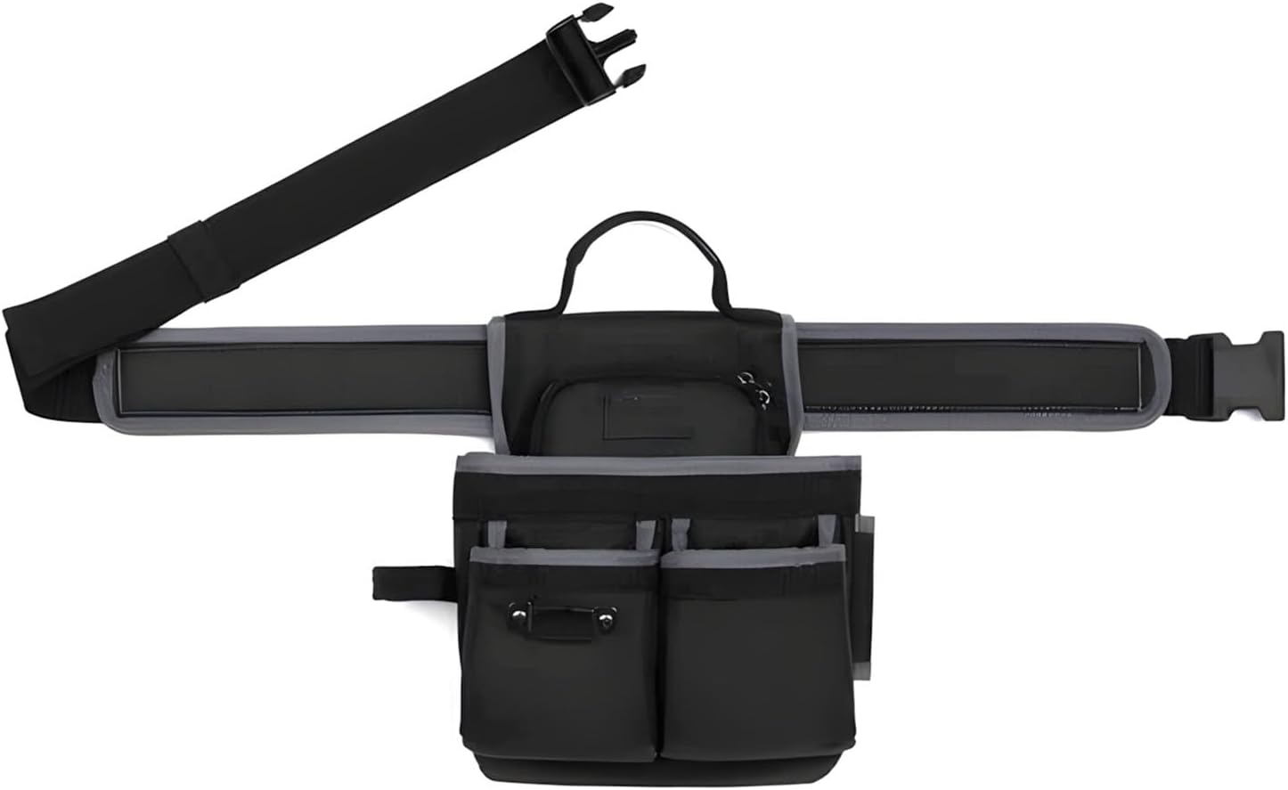  Capacité De Rangement D'outils Professionnel Ceinture Tissu Imperméable Protections Et 8 Poches Pour L'efficacité Du Travail Sac à Outils