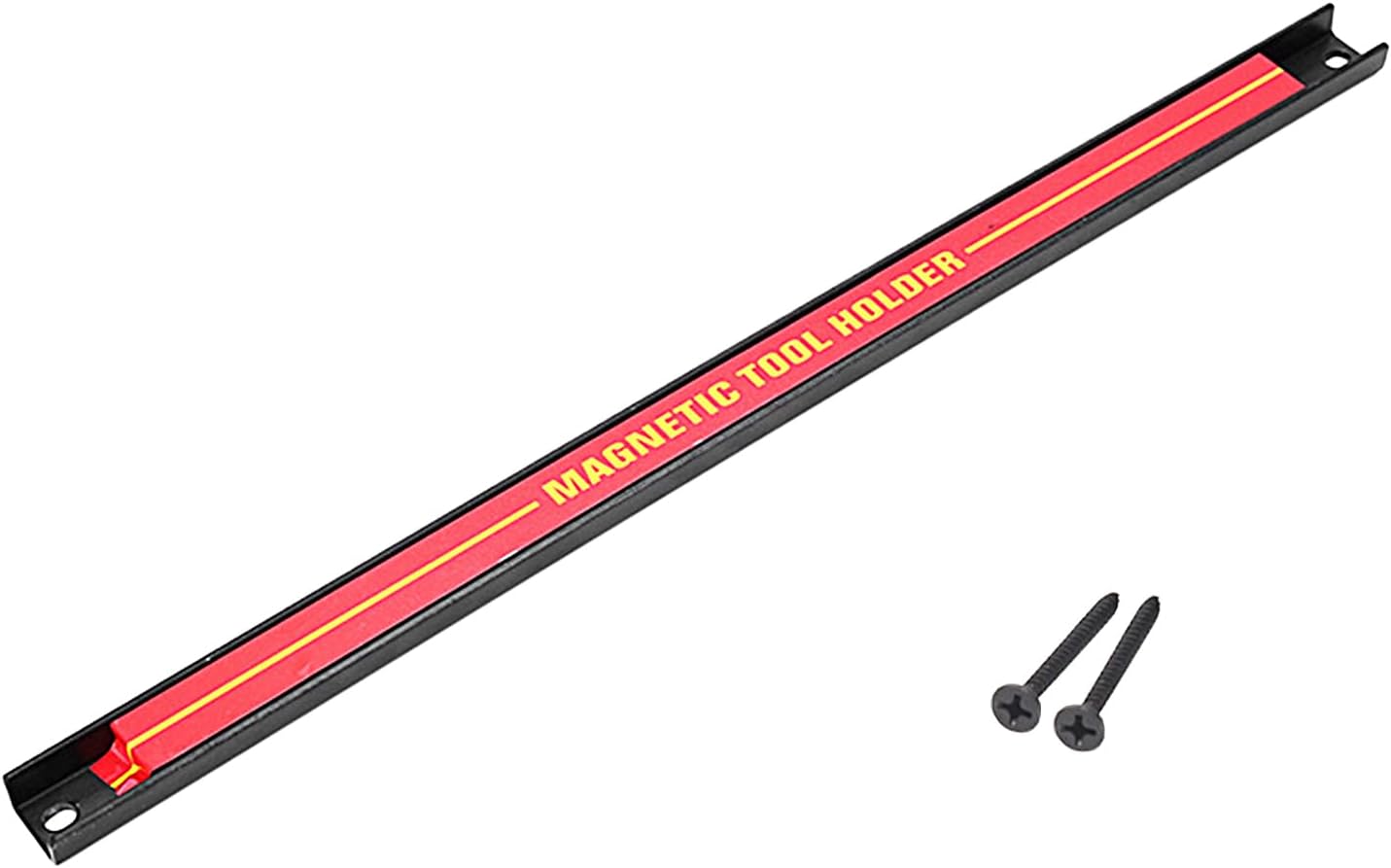 Bande Porte-outils Magnétique, Bande Magnétique Pour Outils - Support à Outils Mural De Grande Capacité,Barre à En Métal Pour Atelier, Maison, Organisateur D'outils Peu Encombrant Po