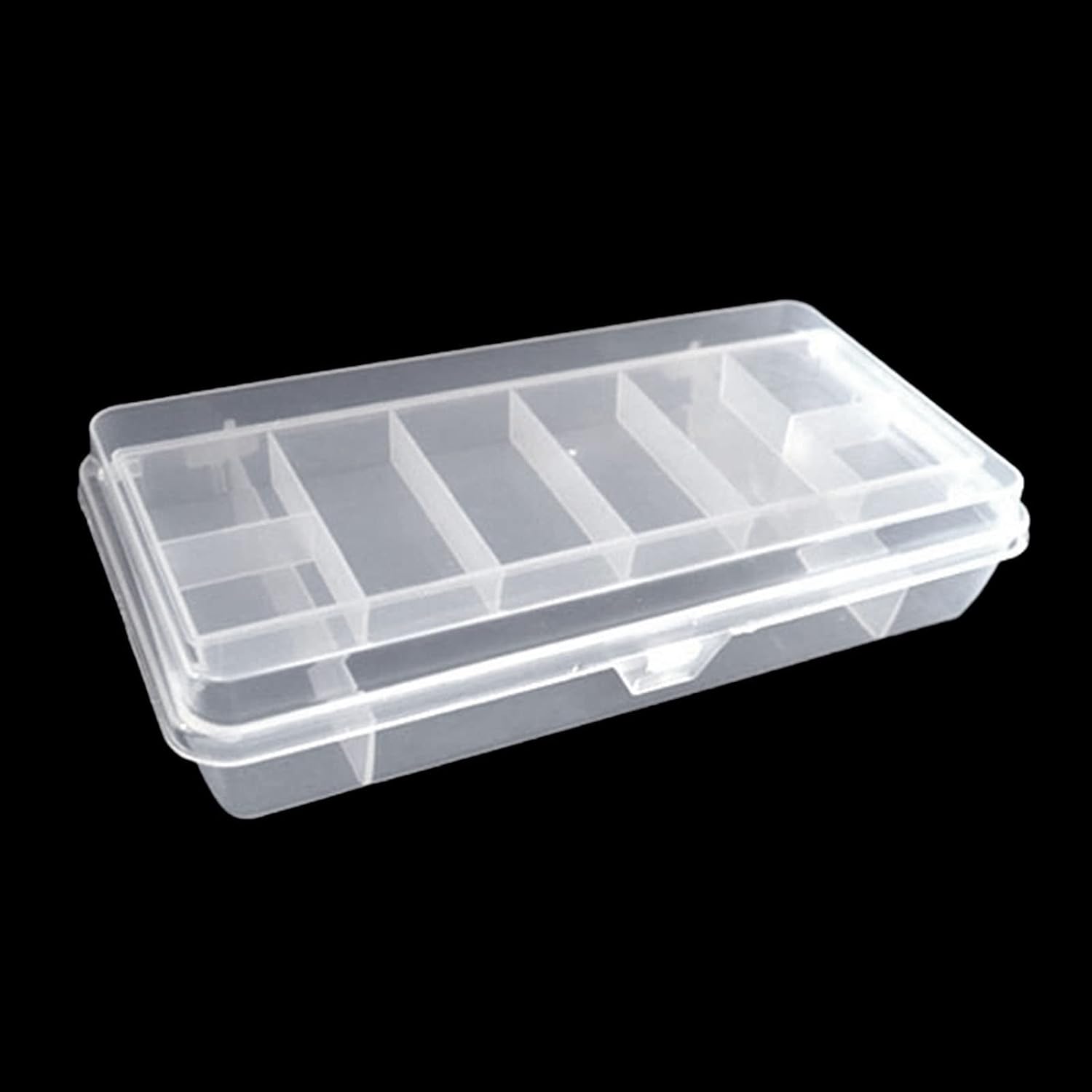  Boîte à Outils Compacte Avec Boucle Double Face Pour Organiseur De Leurres De Pêche - Léger - Grande Capacité Avec Compartiments Avec Séparateurs