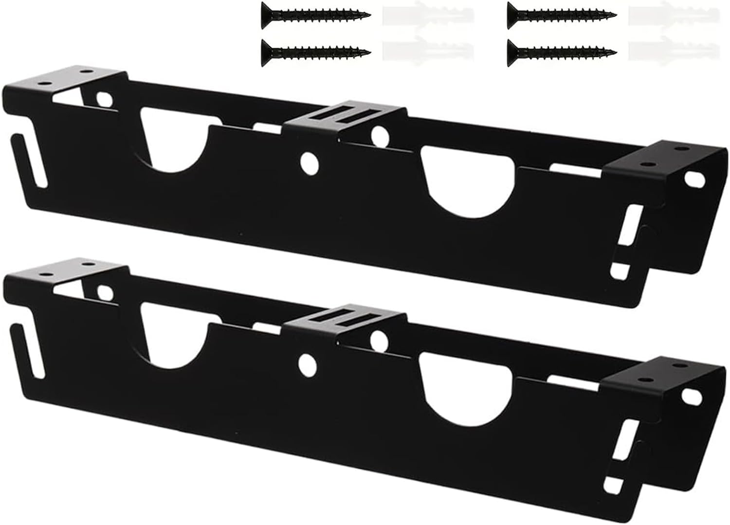  Support Pour Meuleuse - Porte-Outils Murale Pour Meuleuse D'Angle Et Autres Outils,Avec 2 Crochets Pour Câble Et Organisateur à 2 Emplacements Pour Électriques Tournevis Polisseuse