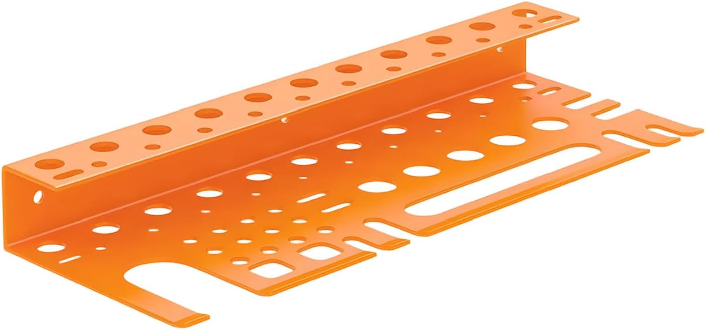  Porte-outils En Acier Solide Avec Séparateurs Réglables Pour Un Espace De Travail Efficace, Boîte De Rangement Antidérapante Pour Outils