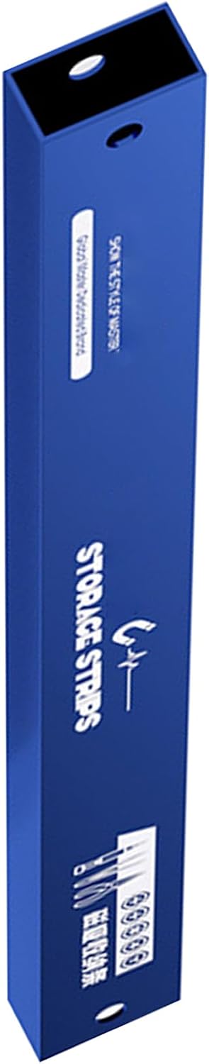  Porte-outils Magnétique Pour Garage, étagère Murale En Acier Inoxydable, Construction Robuste, Design Peu Encombrant, Idéal Pour Atelier, Cuisine Et Petits Appartements, 25 X 2 X 1 Cm