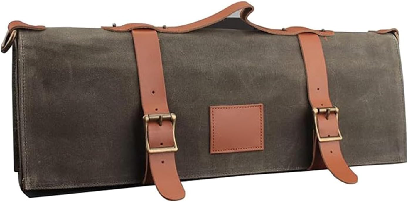 Sac à Outils De Grande Capacité Avec Poignée Ergonomique Et Sangle Réglable Pour Les Chefs Professionnels Et Les Amateurs De Cuisine