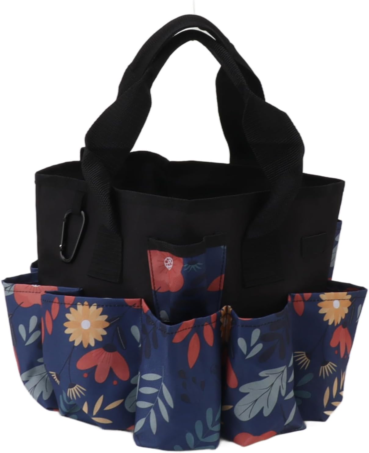  Cocoarm Sac à Outils Seau, Sac à Outils De Jardin En Tissu Oxford 600D Avec Conception Ronde De Grande Capacité, Plusieurs Poches, Sangle Et Poignée Réglables Pour Le Travail Dans La Cour Et Le (Art