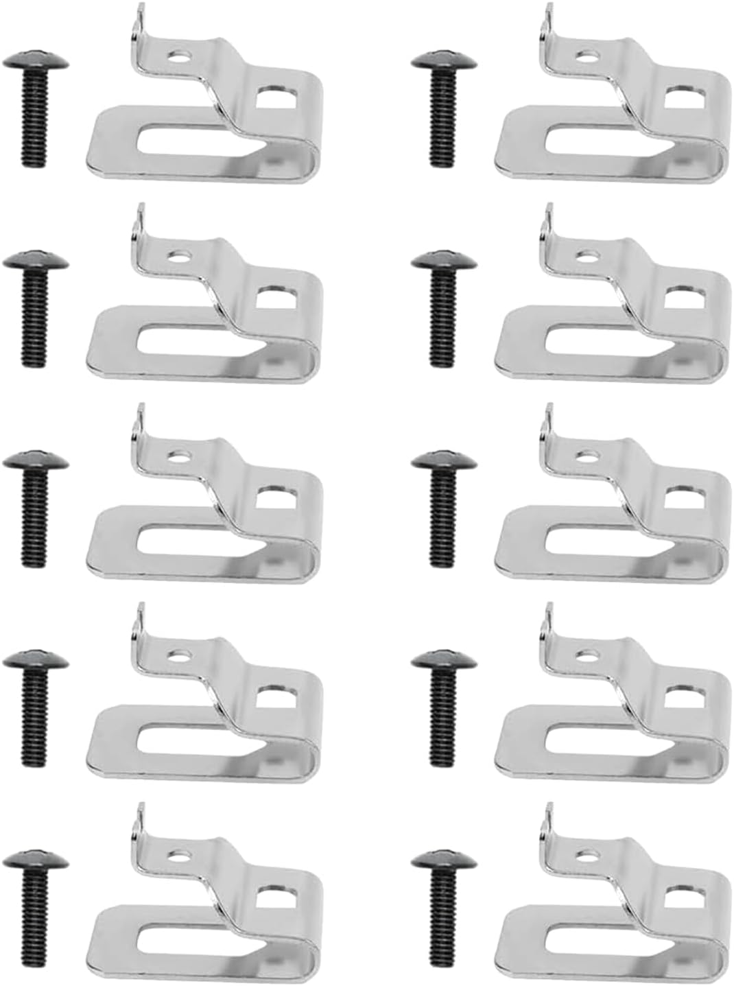  Lot De 10 Pinces à Outils En Acier Inoxydable Pour Perceuse électrique 20 V