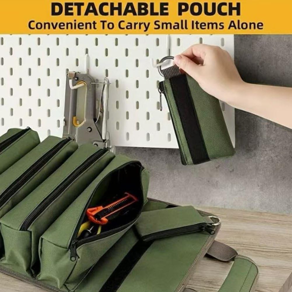  À Outils Enroulable, Robuste, Étanche Portable, Idéal Pour Ranger Vos Outils. Cadeau Parfait Pour Un, Mécanicien Ou Soudeur, Idéal Pour Un Anniversaire.