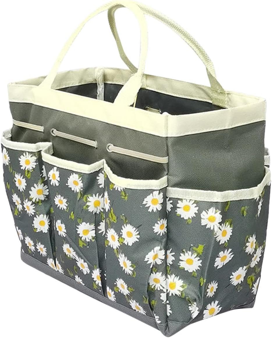GENERIC Sac De Jardinage Oxford De Grande Capacité Pour Femme, Sac à Outils De Jardin, Pour Cour, Extérieur, Terrasse, Ferme, Verger, Maison, Garage, Travail, Gants, Pelle, Désherbeur, Bouteille
