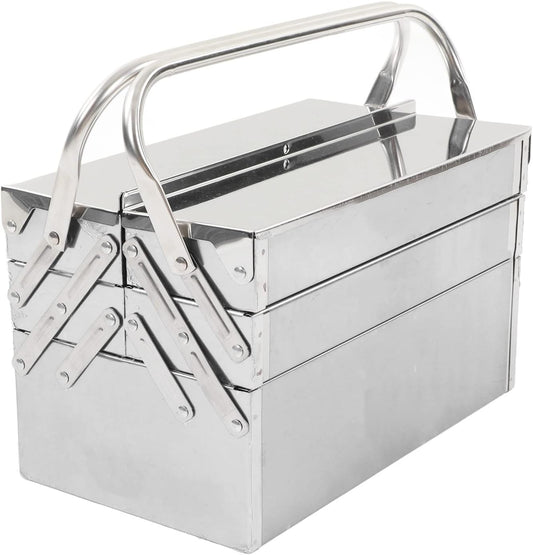  Boîte à Outils Cantilever En Métal, Multifonctionnelle, Haute Dureté, Facile à Nettoyer, Portable, Rétractable, Boîte à Outils Pour Entretien Automobile (460)