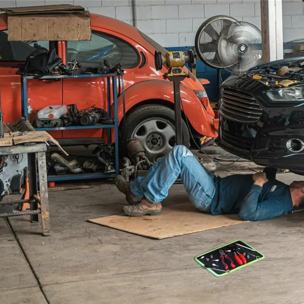  Support à Outils Magnétique Flexible, Plateau De Rangement Portable Pour Vis, Clés, Aimants