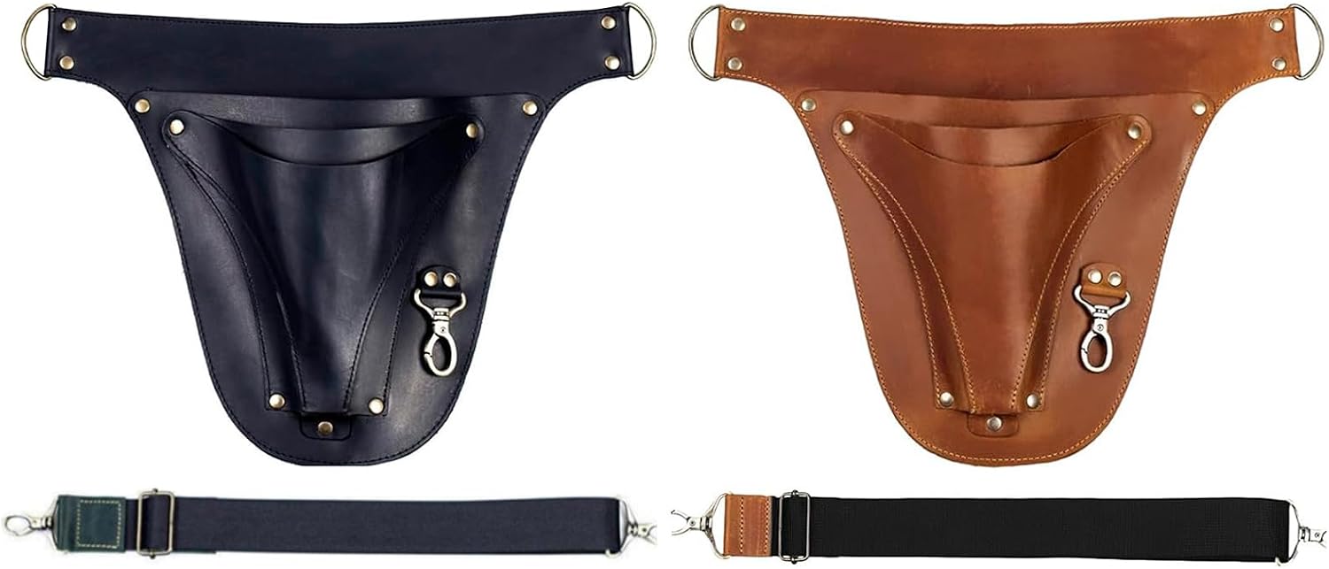  Pochette à Outils En Cuir Pour Réparation De Ceinture - Sac De Rangement Portable Pour Ceinture