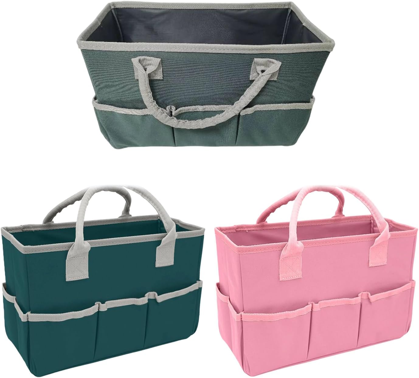  Spacieux Travail De Jardinage Portable Poignée Souple Conceptions Matériaux Oxford Solution De Stockage Pour Outils Multifonctionnel Grande Capacité Sac à Main Multi-poches Poches Ménagères