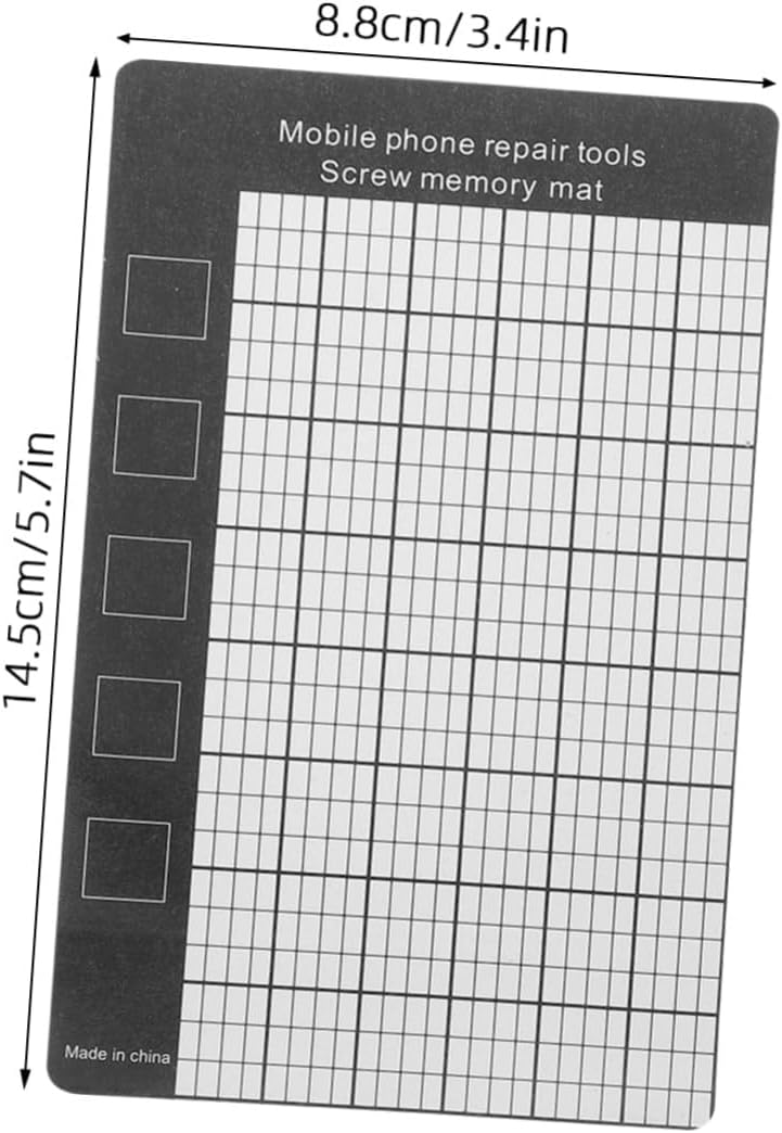  Angoily Tapis Magnétique Pour Vis Et Petites Pièces 2pcs Absorption Magnétique Et Organisation Facile Pour Réparation Électronique Et Voyage