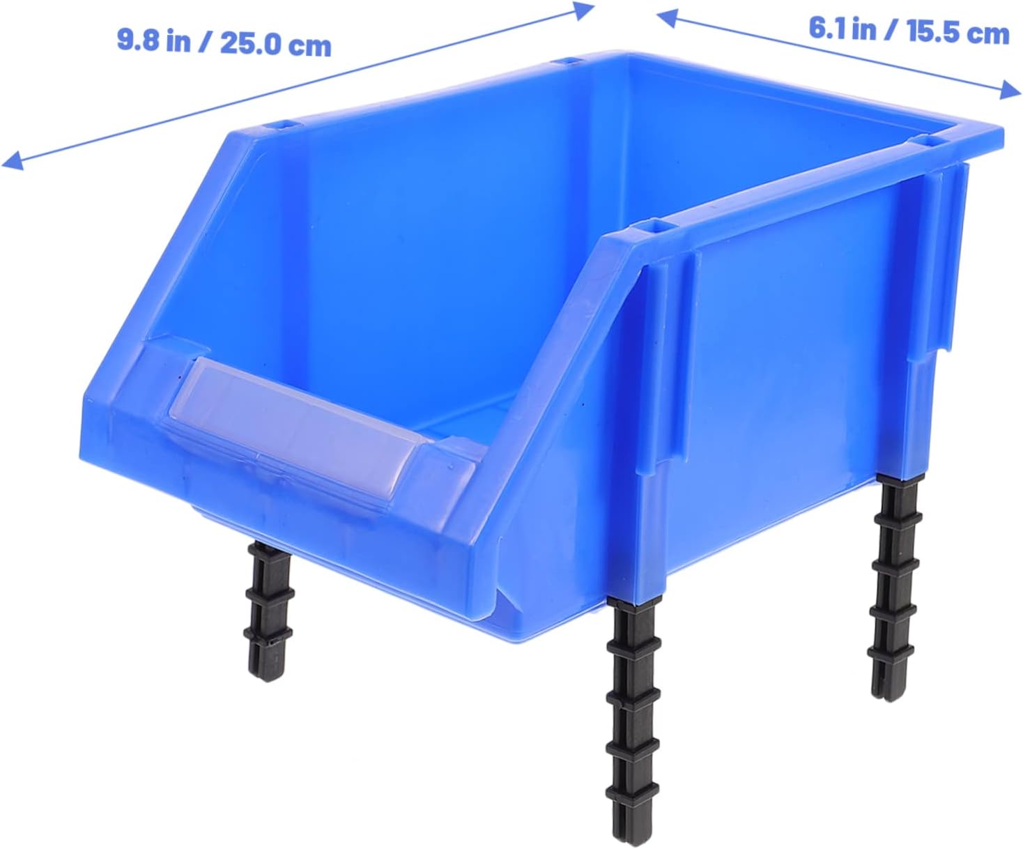  Housoutil Boîte De Rangement Pour Garage Bac Mural Pour Outils Et Boîte à Outils Plastique Pour Abri De Jardin