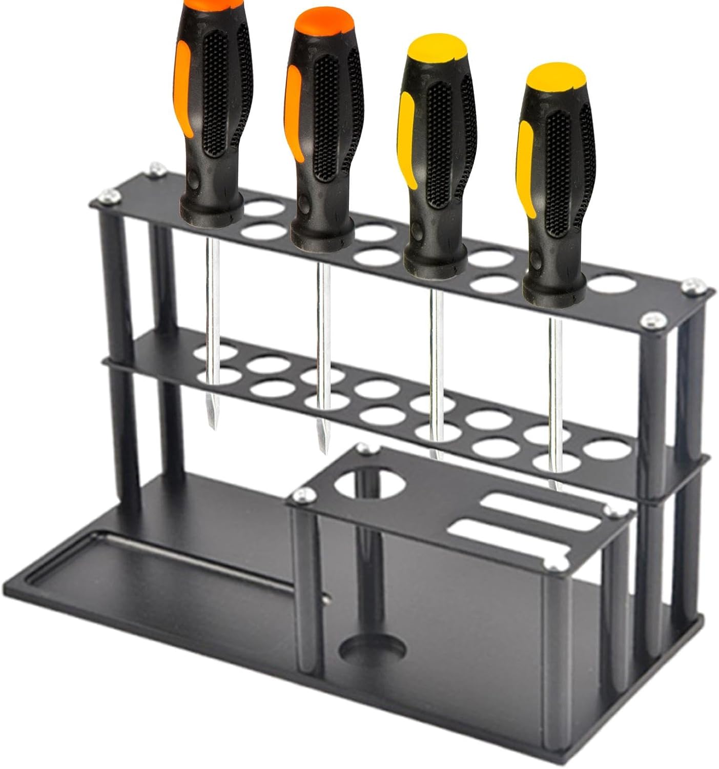 GENERIC Organiseur D'outils De Voiture Télécommandé, Rangement D'outils D'avion, Support De Jeu De Tournevis, Organisateur D'outils Multifonctionnels, Outils D'avion, Plateau à Vis, Support Coupe-fil Pour Vis