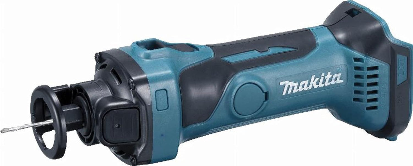  Affleureuse Plaque De Plâtre 18 V Li-Ion Ø 6,35 Mm (Machine Seule) - MAKITA DCO180Z & Coffret Empilable Robuste Makpac Taille 3 - MAKITA 821551-8