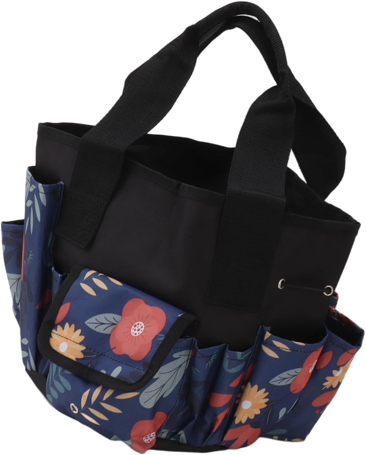 Cocoarm Sac à Outils Seau, Sac à Outils De Jardin En Tissu Oxford 600D Avec Conception Ronde De Grande Capacité, Plusieurs Poches, Sangle Et Poignée Réglables Pour Le Travail Dans La Cour Et Le (Art
