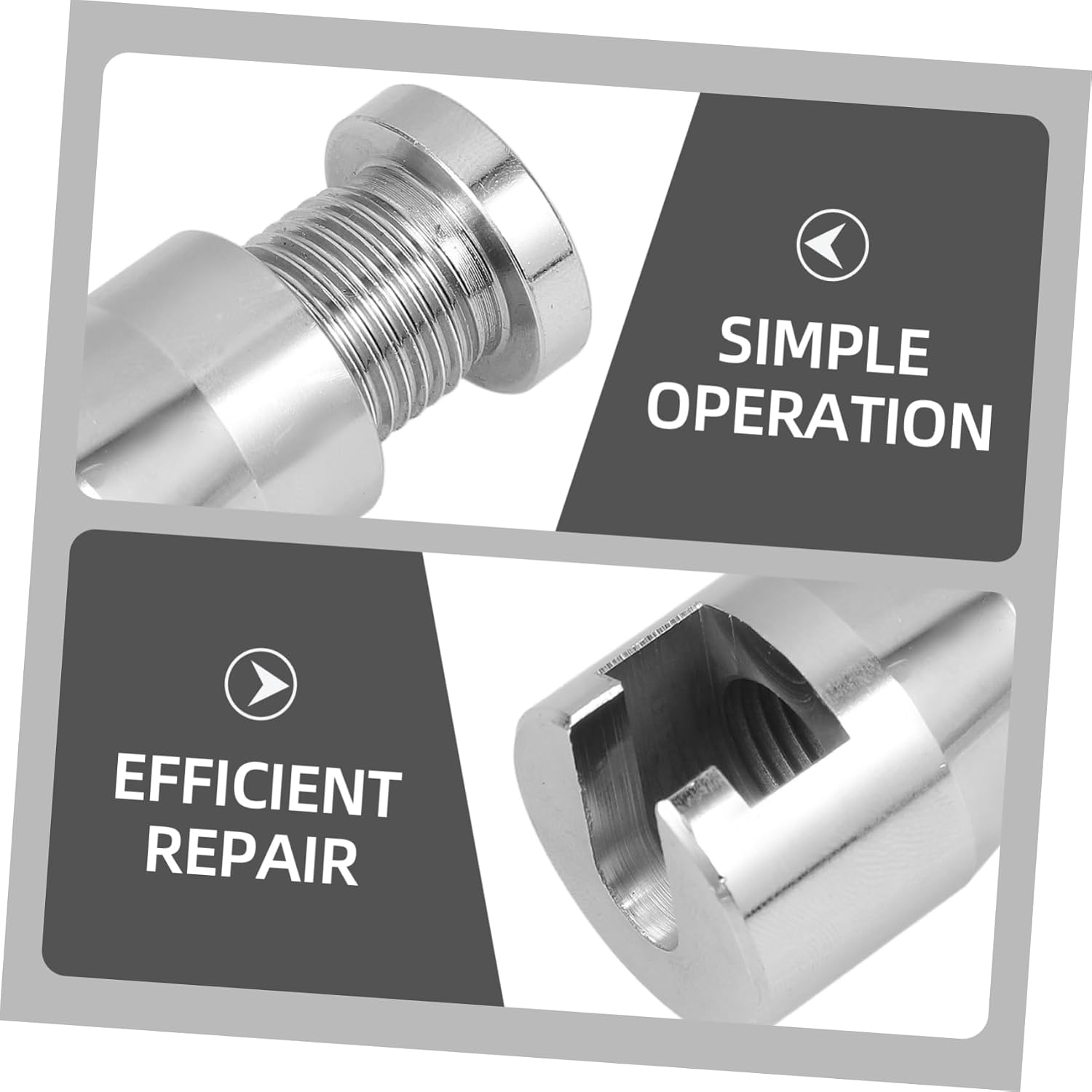  Ciieeo Tête De Tireur D'épulseur Aluminium Outil Forme Voiture Automobile Suppression Pour Réparation Extracteur De Bosses Vis Ton Le Fer Silver