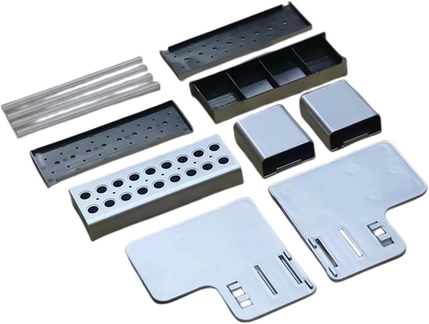GENERIC Organise-r De Petites Pièces Avec Fentes De Trous – Boîte à Outils De Réparation Pour Outils D'ouverture De Téléphone, Vis | Étui De Rangement En Polypropylène De 500 G Pour Atelier, Bureau, Station