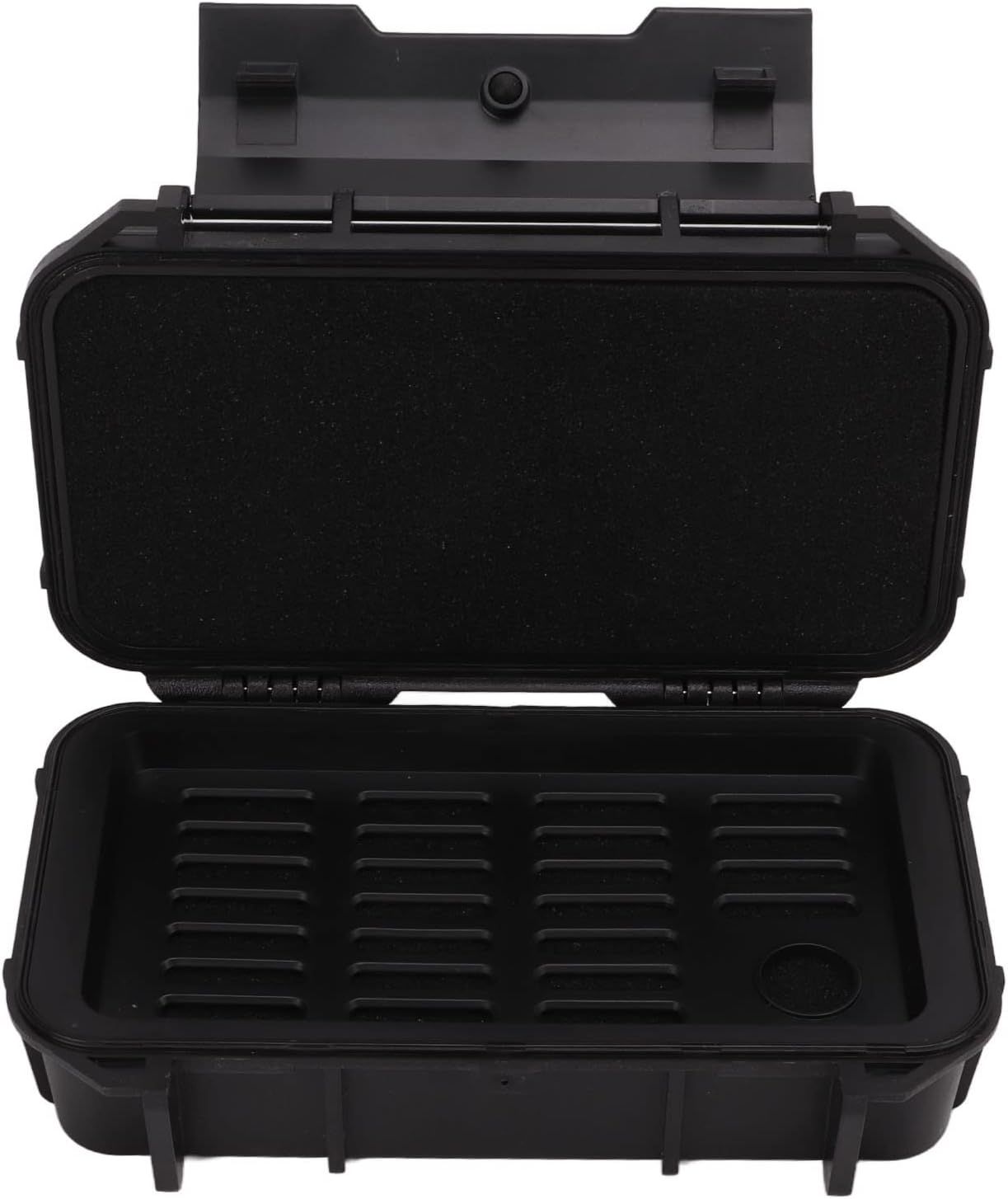  Boîte à Outils Portable étanche Avec Mousse Résistante Aux Chocs, Boîte à Outils De Rangement En Plastique ABS Pour Caméra Extérieure (couleur Noire)
