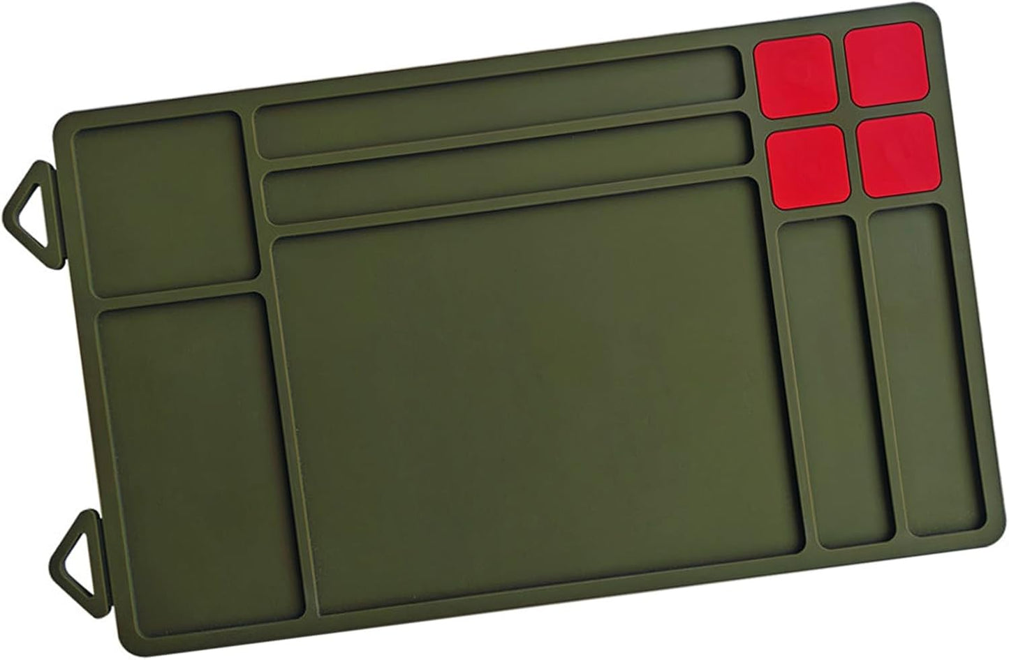  Tapis D'entretien Résistant à L'huile Avec Bords Et Compartiment De Rangement Pour Pièces D'entretien