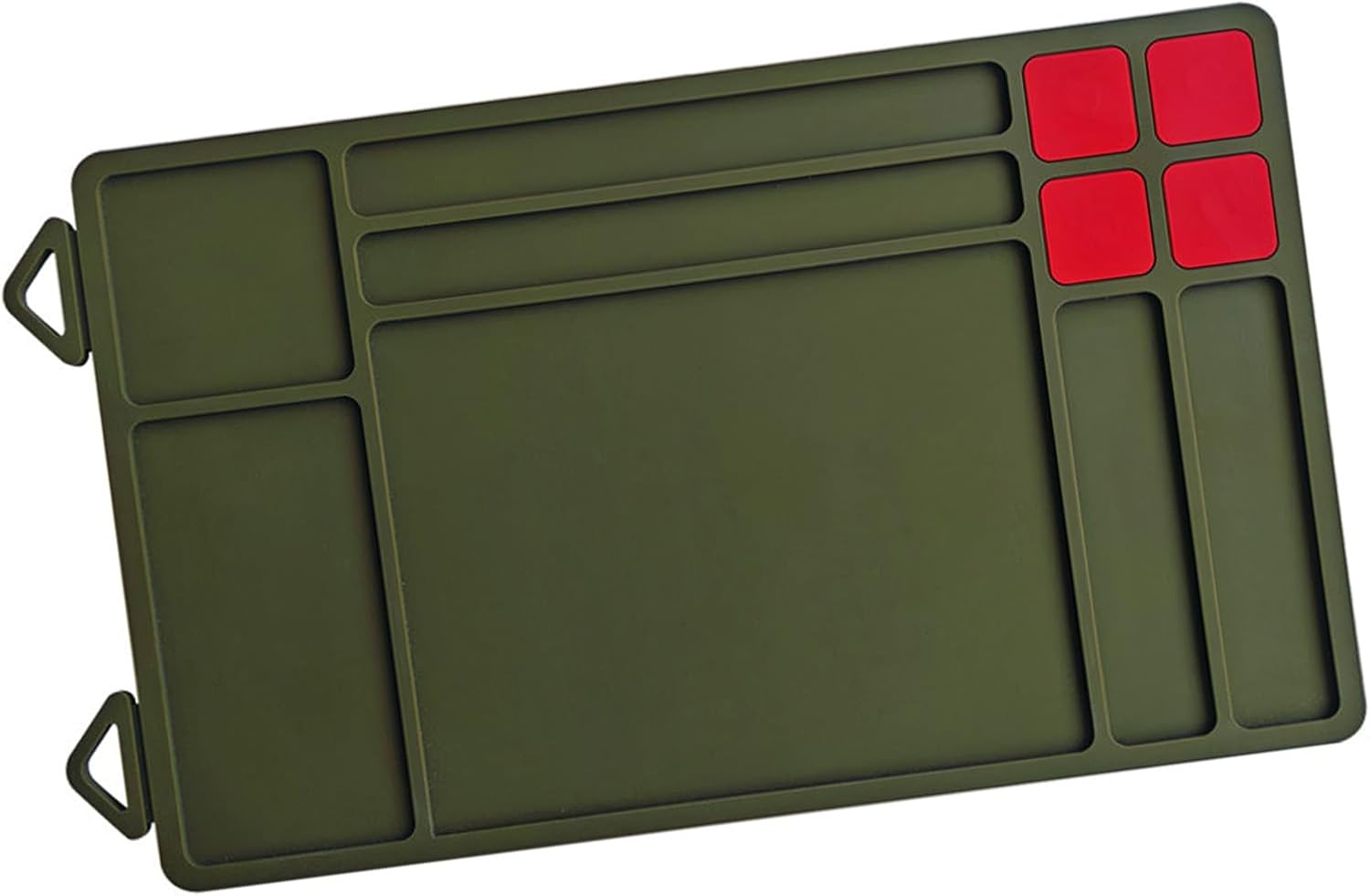  Tapis D'entretien Résistant à L'huile Avec Bords Et Compartiment De Rangement Pour Pièces D'entretien
