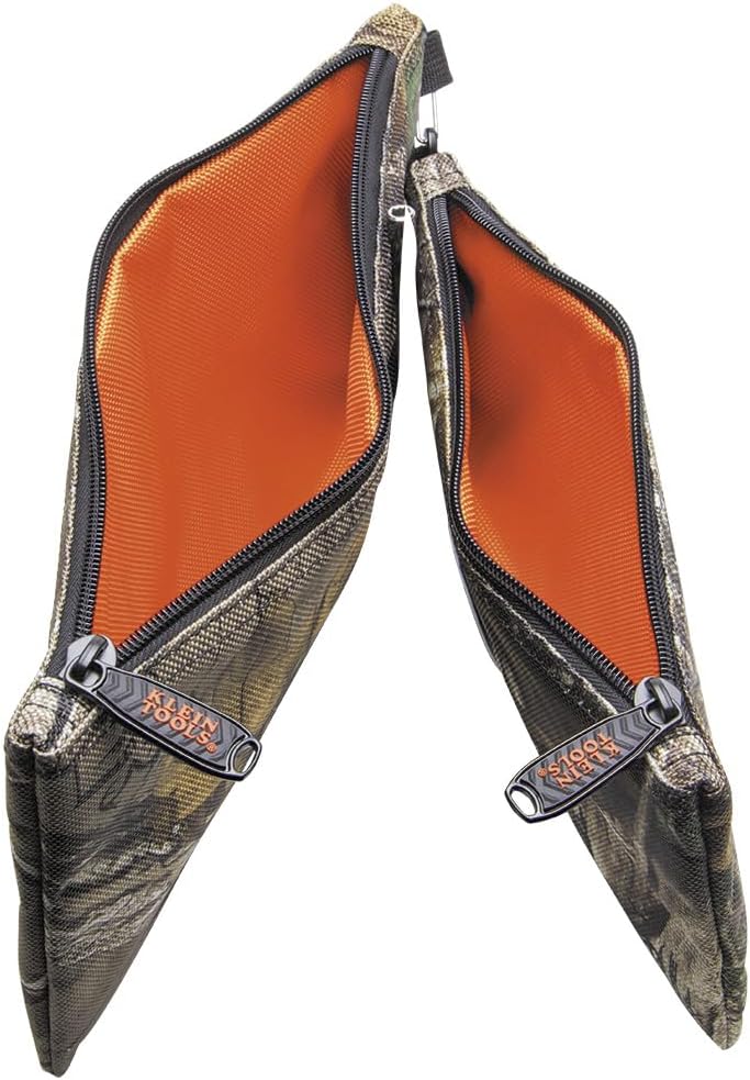  Klein Tools 55560 Lot De 2 Sacs à Fermeture éclair De 31,5 Et 25,4 Cm