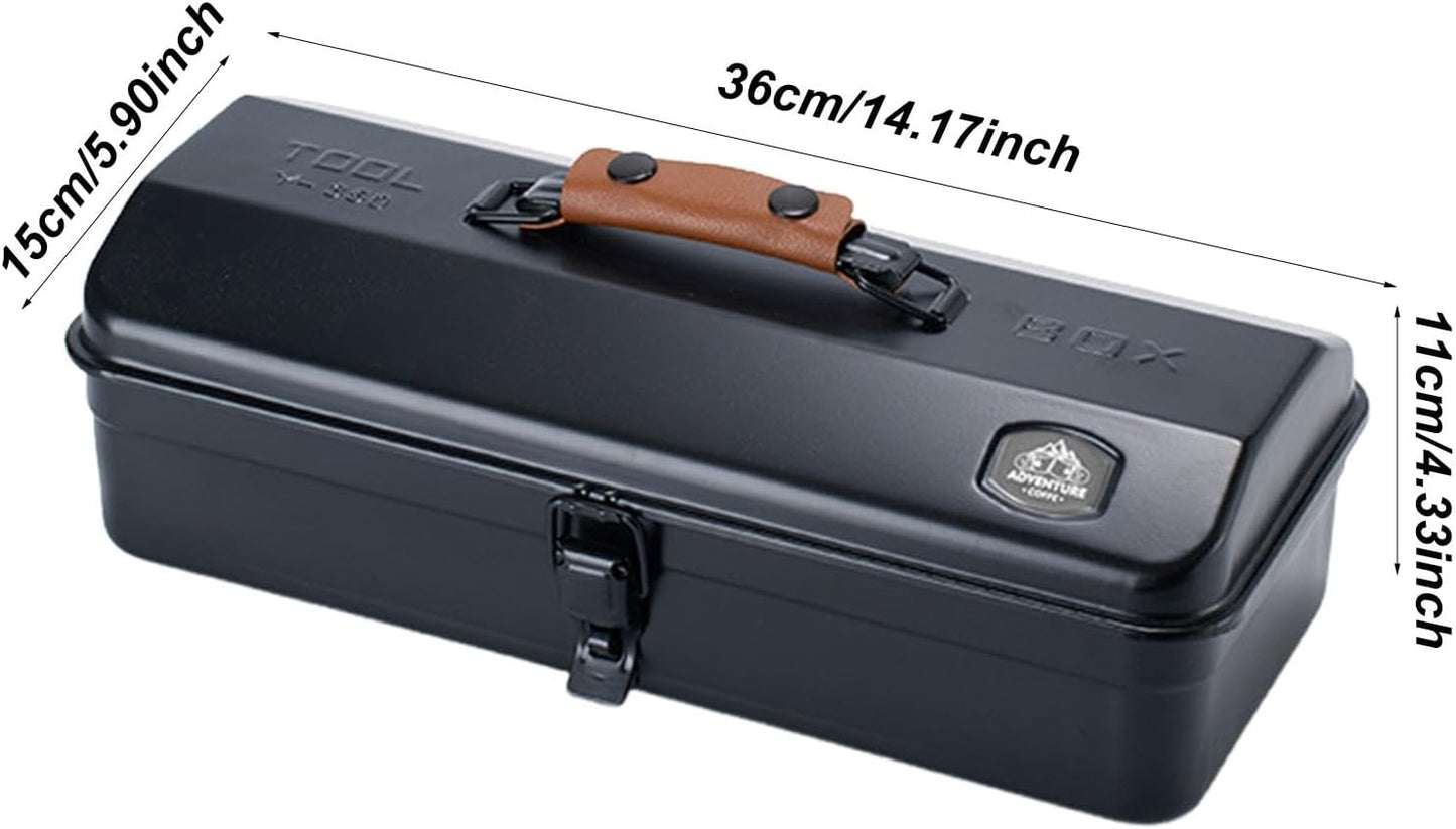  Boîte à Outils Portable | Valise Portable De Camping – Boîte à Outils Portable En Fer Pour Activités De Plein Air Avec Autocollants