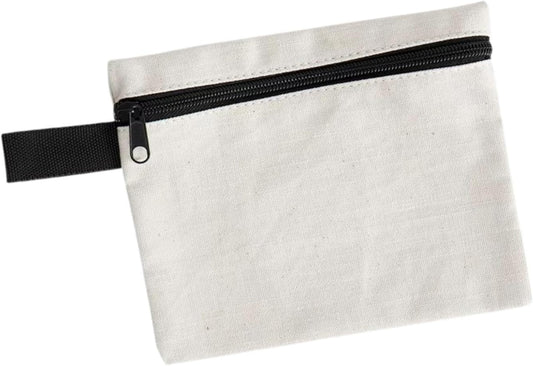  Generic Sacoche à Outils Multifonctionnelle Et Portable Pour Tournevis Et Outils De Et De Camping, Toile Blanche 18x15cm