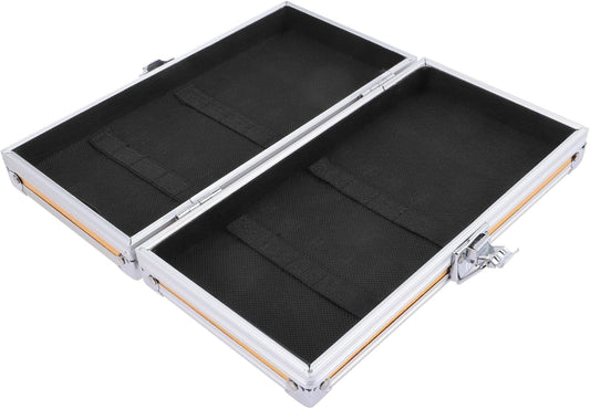  Healeved Boîte De Rangement Pour Kit Écouteurs Étui De Rangement Pour Outils Écouteurs Boîte Alliage Aluminium