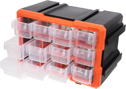  Housoutil Organisateur Armoire à Outils Plastique Avec Plusieurs Compartiments Boîte à Outils Pour Petites Vis Et Boulons Pour Rangement De Composants Électroniques Quincaillerie