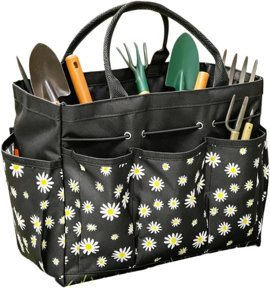 GENERIC Sac De Jardinage Oxford De Grande Capacité Pour Femme, Sac à Outils De Jardin, Pour Cour, Extérieur, Terrasse, Ferme, Verger, Maison, Garage, Travail, Gants, Pelle, Désherbeur, Bouteille