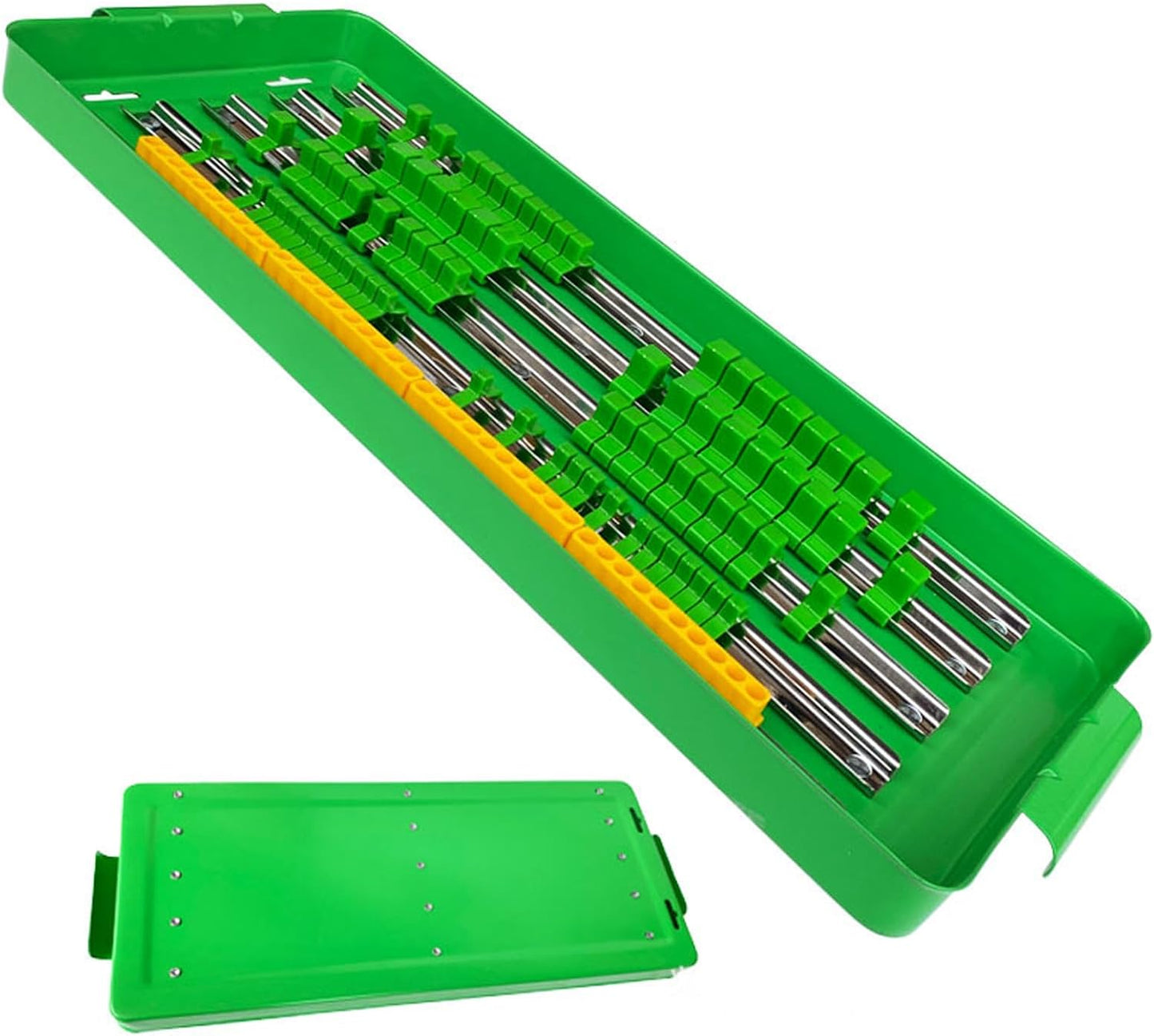  Organisateur De Douilles 1/4", 3/8", 1/2" Douilles Organisateur, Boîte à Outils, Tiroir, Porte-douilles
