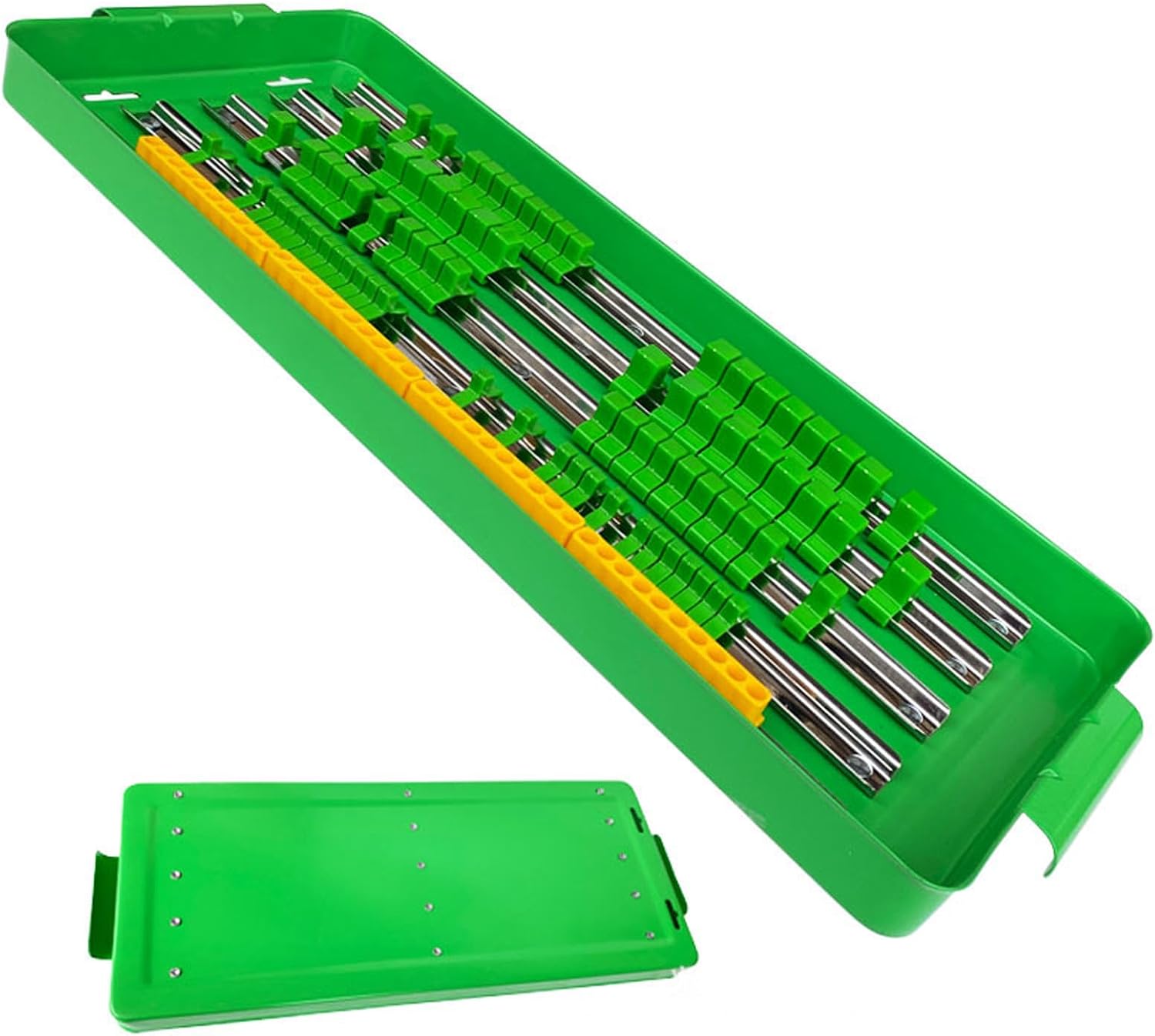  Organisateur De Douilles 1/4", 3/8", 1/2" Douilles Organisateur, Boîte à Outils, Tiroir, Porte-douilles