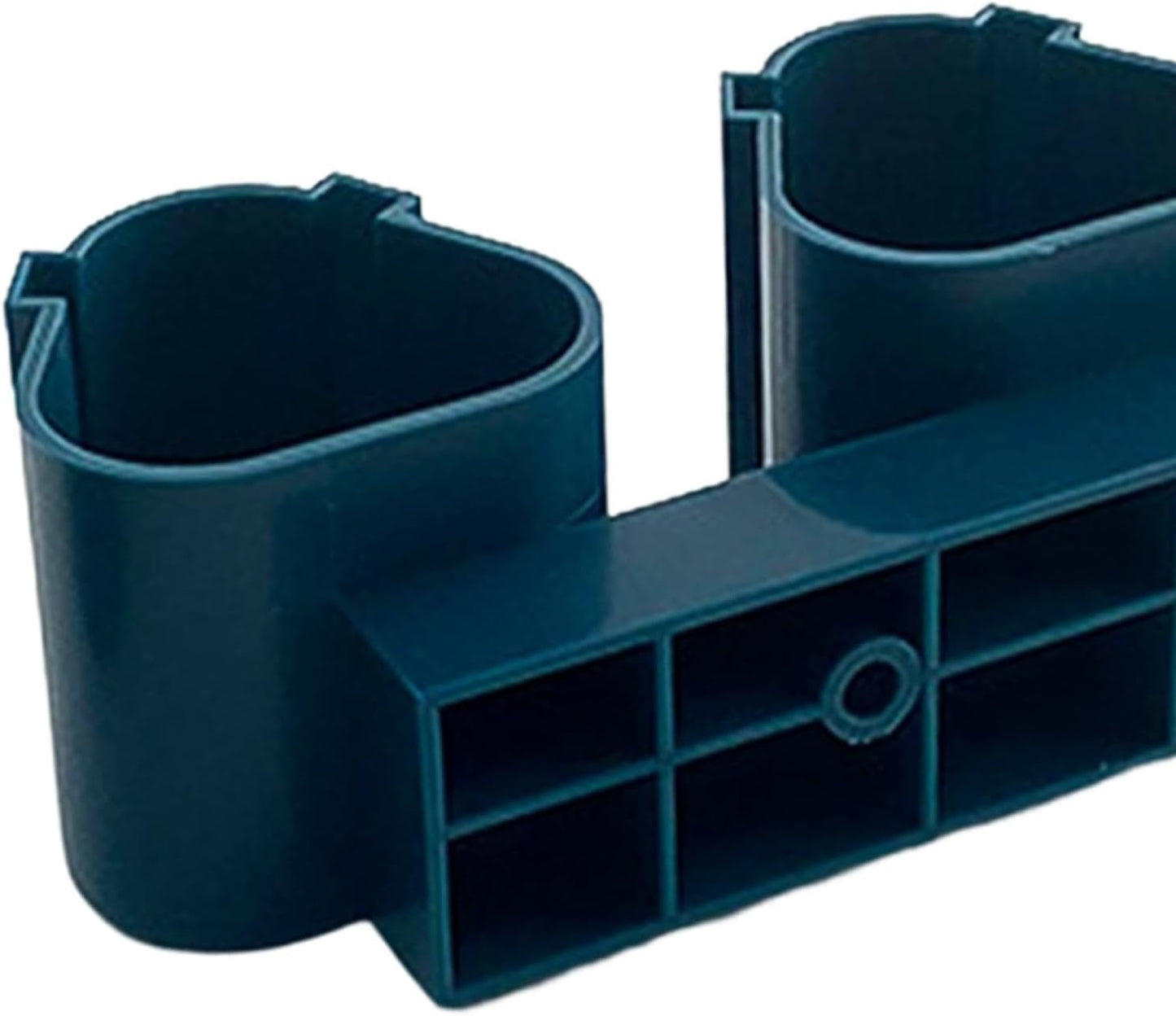 Fixation Support Porte-batterie Boîtier Batterie Porte-outils Conception Robuste En PP Installation Facile Adapté Aux Artisans Électriciens Jardiniers, Bleu 3 En 1