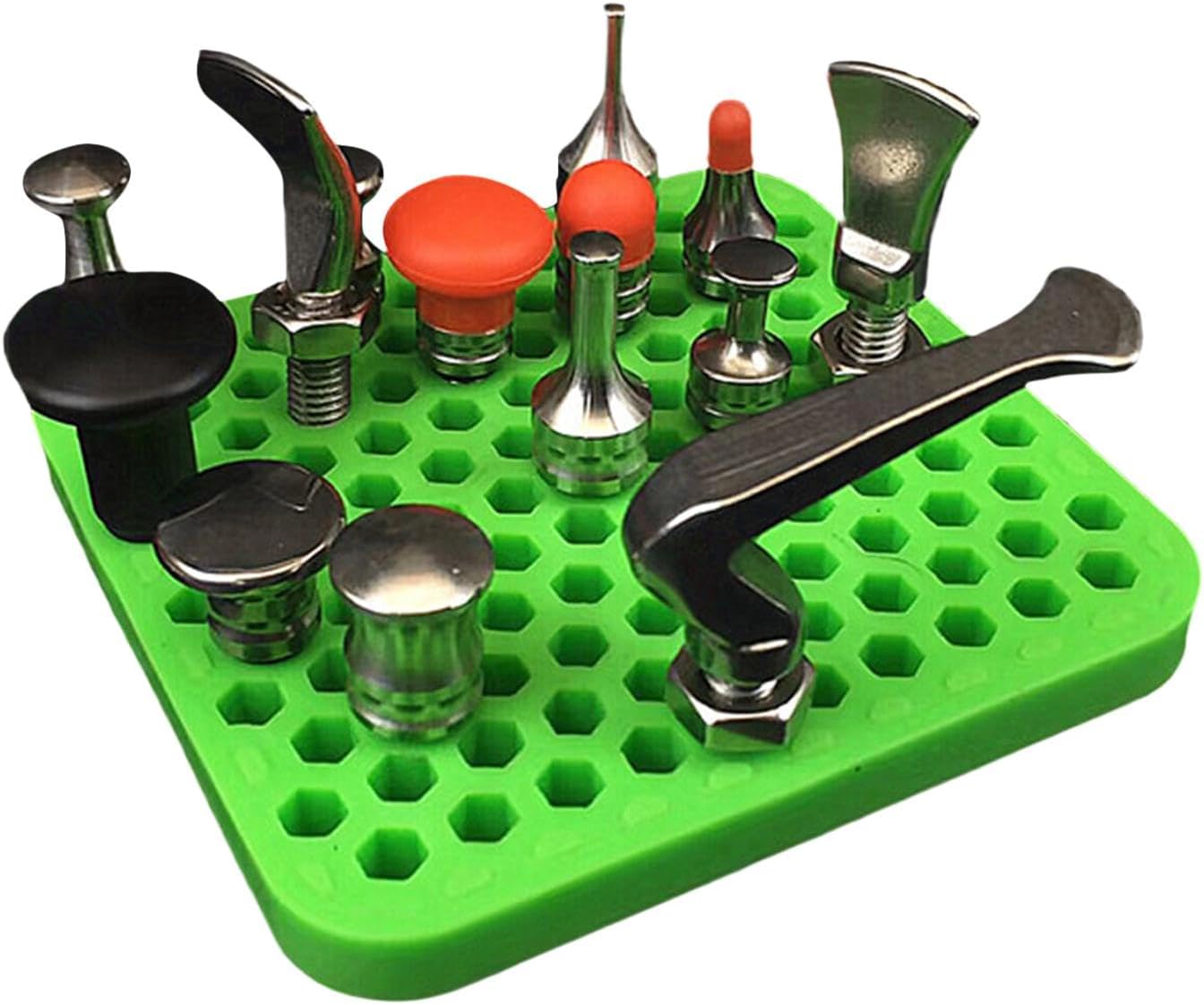  Support De Petites Pièces, Organisateur De Boîte à Outils, Design Compact Et Portable, Plateau à Outils En Silicone Avec Matériau Antidérapant Et Sécurisé Pour D'autres Petits Matériels, 1
