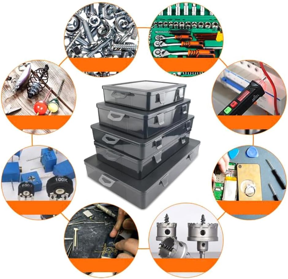  Boîte De Rangement En Plastique Pour Outils De Maquillage Et Articles De Pêche
