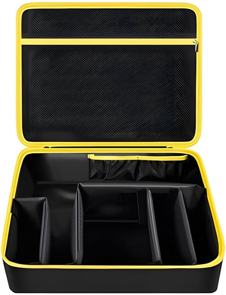  Solution De Rangement Portable Pour Disques Abrasifs Et Pièces D'outils électriques, Cadeaux, Compartiments Renforcés Et Zippés, Moulins Mobiles, Sac De Transport