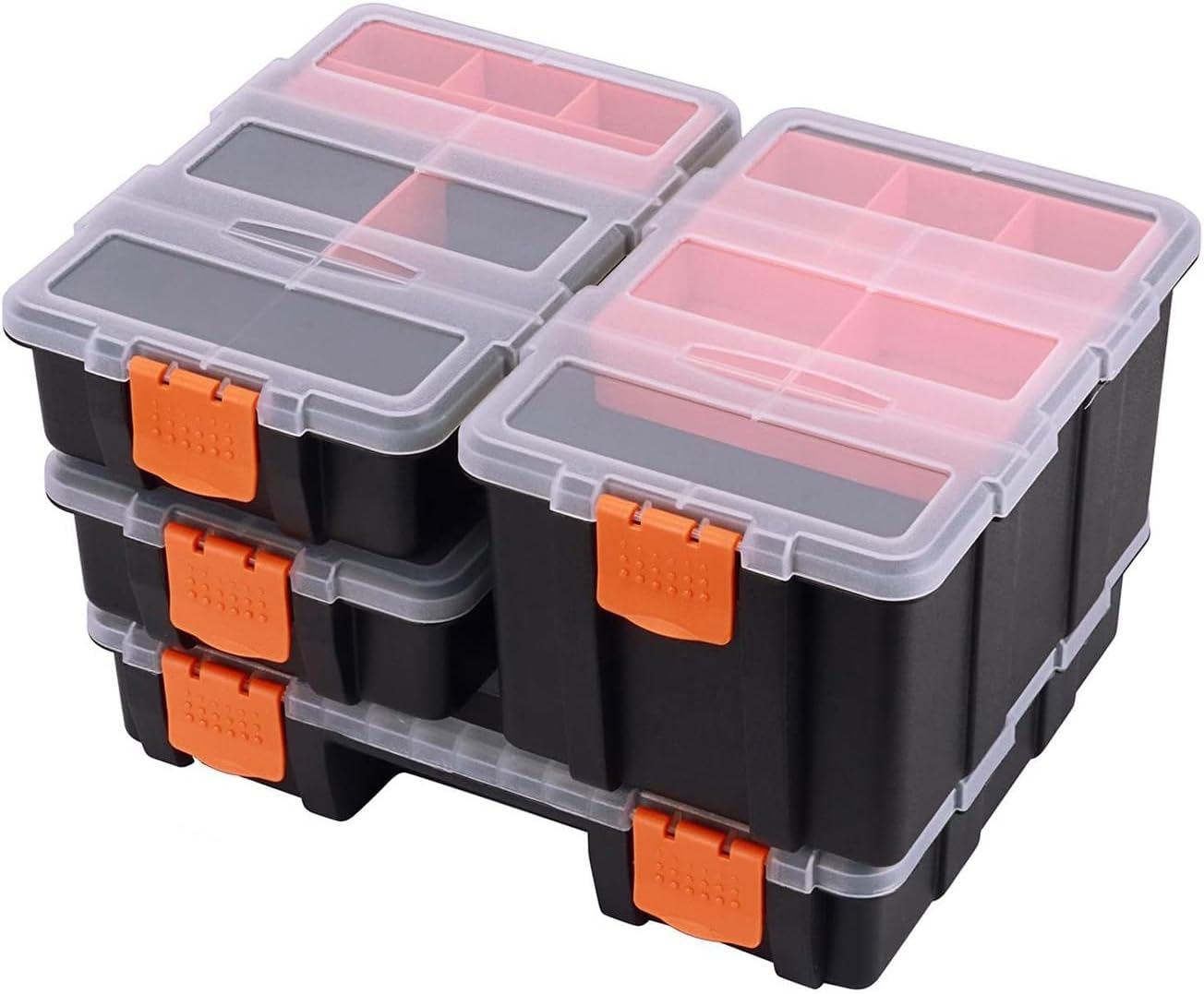  Mallette De Rangement Industrielle étanche Avec Séparateurs Personnalisables Et Poignée Antidérapante Pour La Durabilité Du Chantier De Travail Boîte De Rangement D'outils Multifonction
